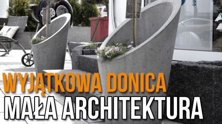 Wyjątkowa Donica z Betonu Architektonicznego